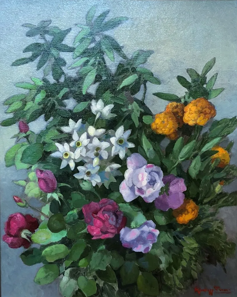 Blumenstrauß — G. Pesa