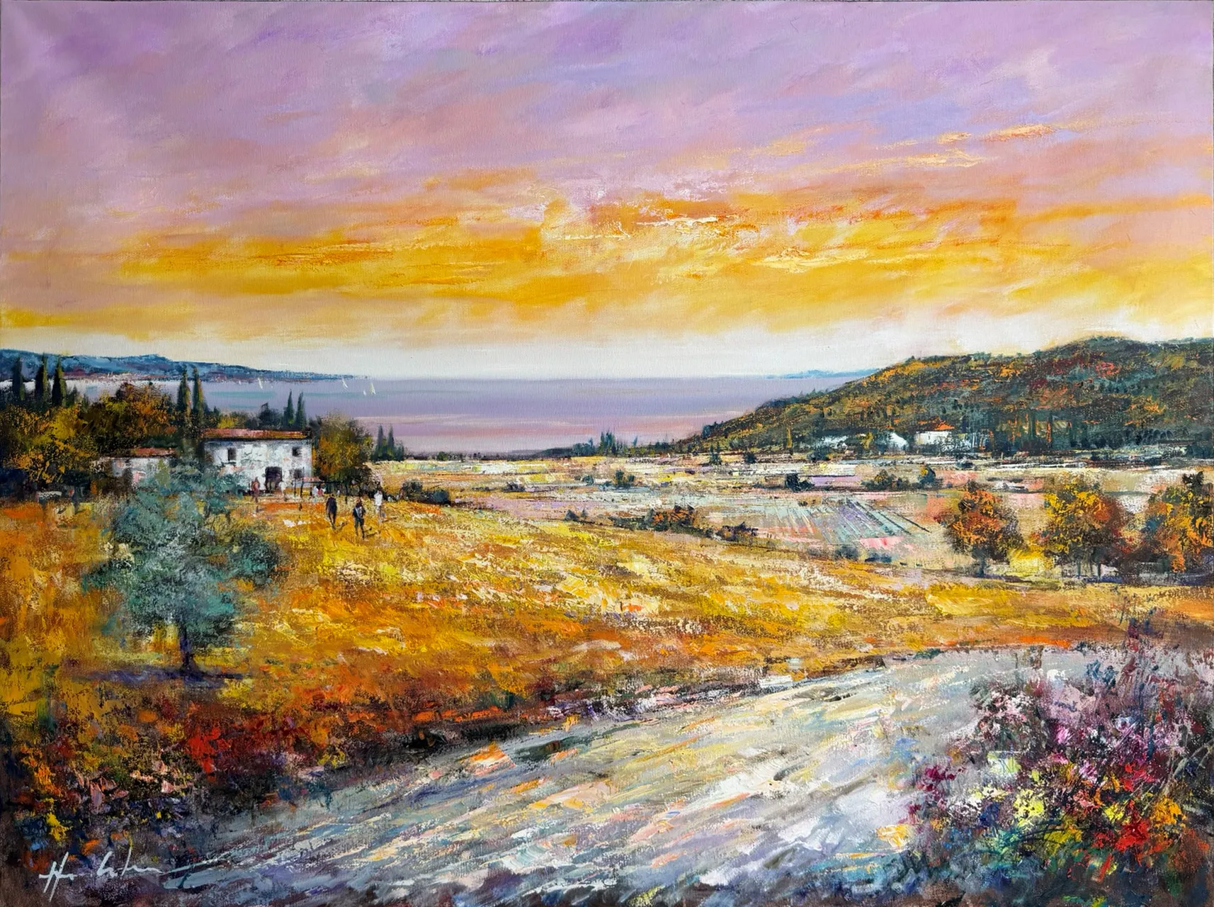 Gardasee bei Bardolino — C. Henze
