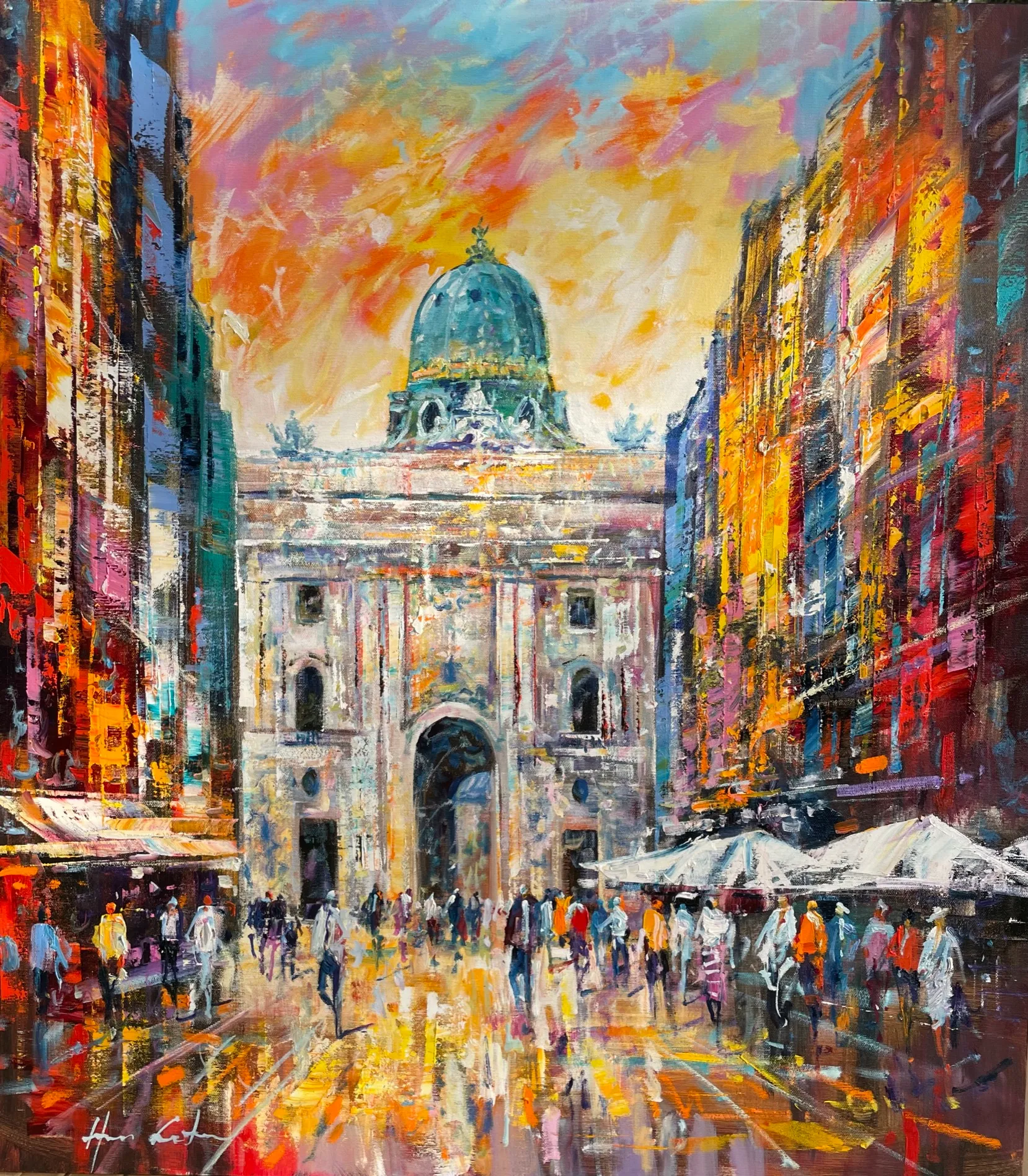 Wien - Kohlmarkt — C. Henze